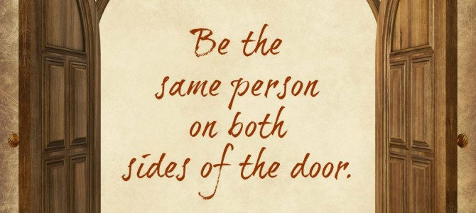 Both Sides of the Door Both Sides of the Door