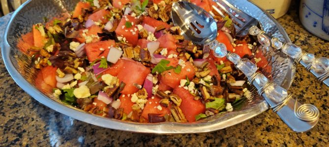 Recipe: “Come on Over” Watermelon Salad