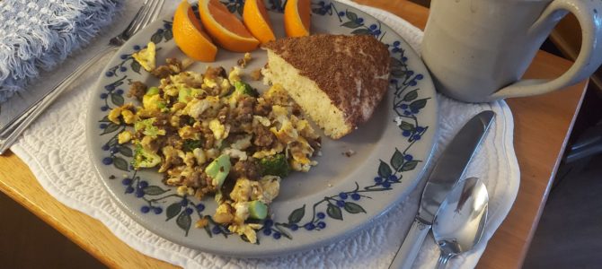 “Since-You’re-Already-Here” Quick and Easy Coffee Cake