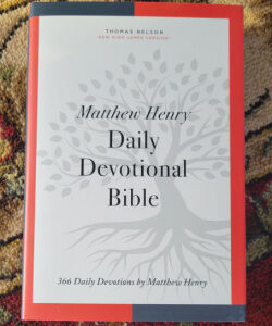 Review: Matthew Henry Devotional Bible